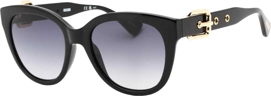 Moschino - Schnalle-Sonnenbrille für Damen (Schwarz)