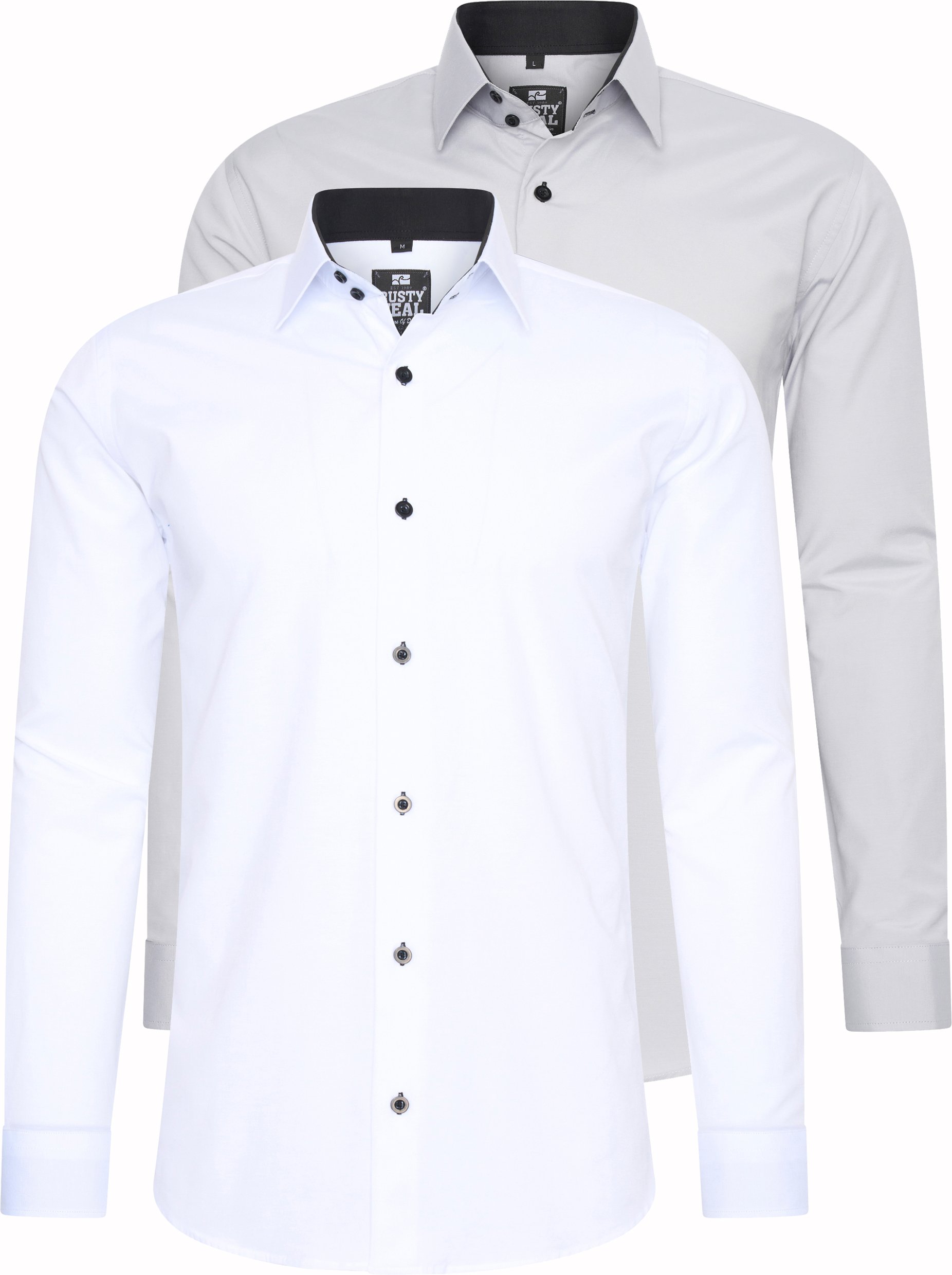 2er Set Business Hemd