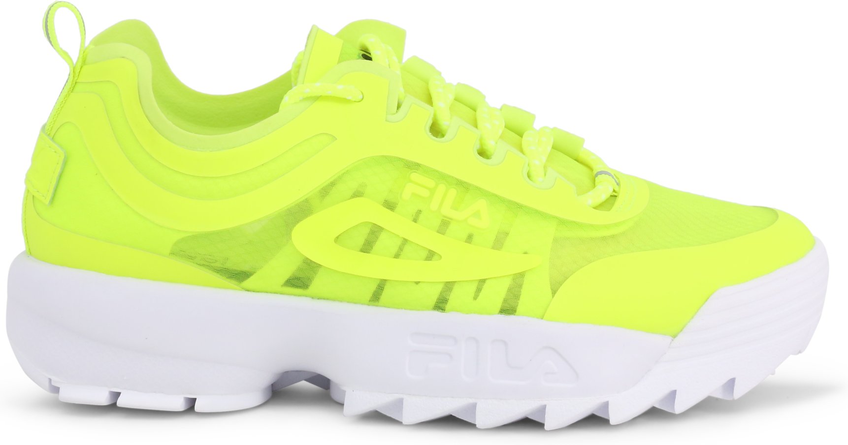 Fila Disruptor Run Womens Yellow Trainer