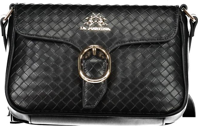 Schwarze Polyethylen-Handtasche