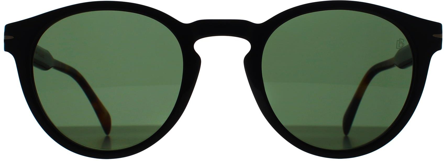 David Beckham Rund Herren Schwarz Grün DB 1111/S