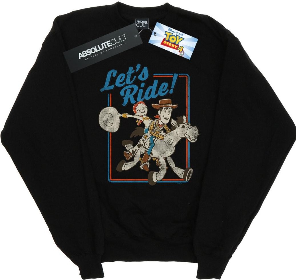 Disney - "Toy Story 4 Let's Ride" Sweatshirt für Herren (Schwarz)