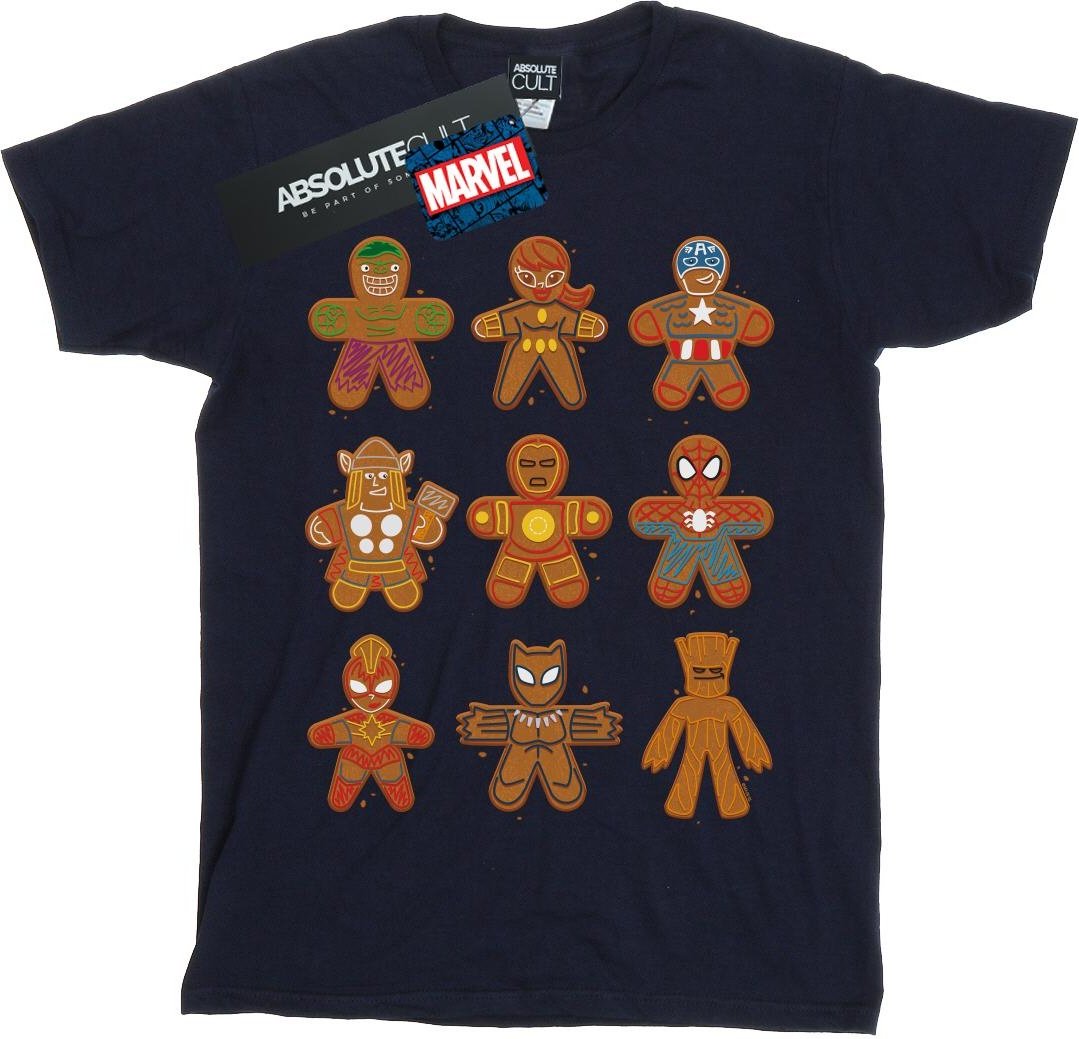 Marvel - "Avengers" T-Shirt für Herren (Marineblau)