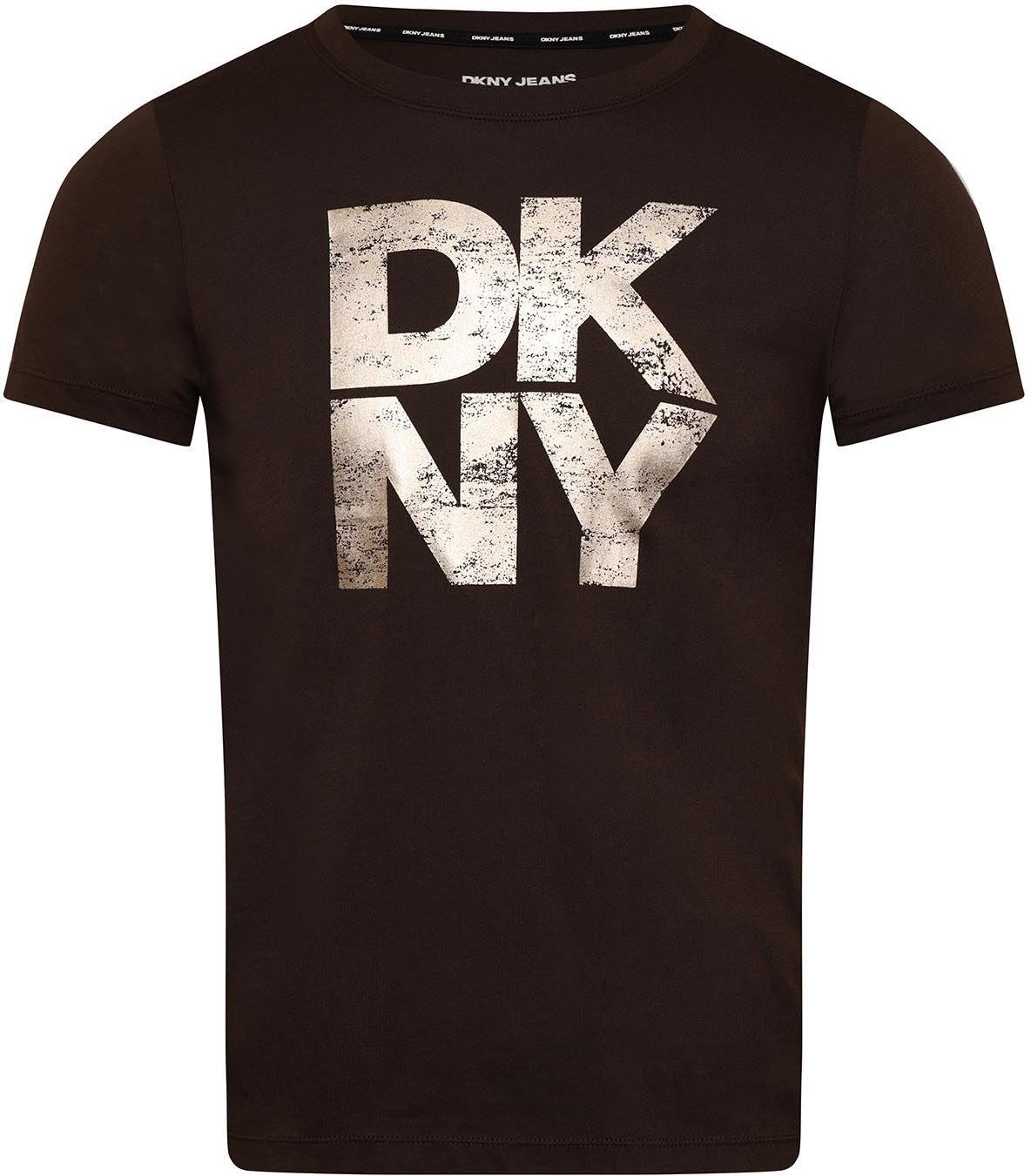 DKNY - T-Shirt für Herren, Folie (Braun)