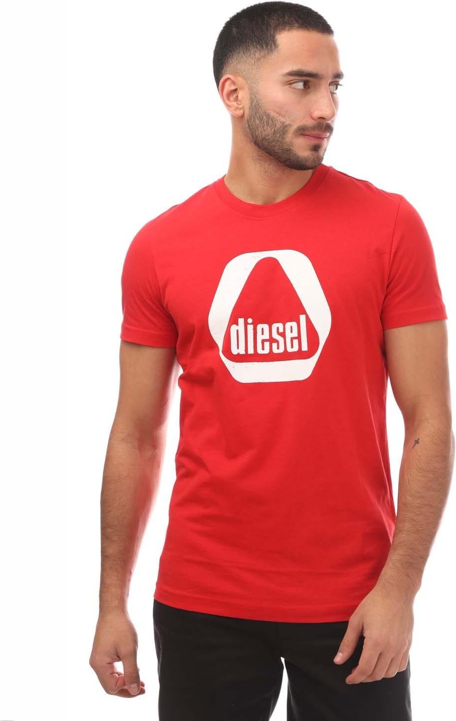 Diesel - "T-Diegor 7-E" T-Shirt für Herren (Rot)