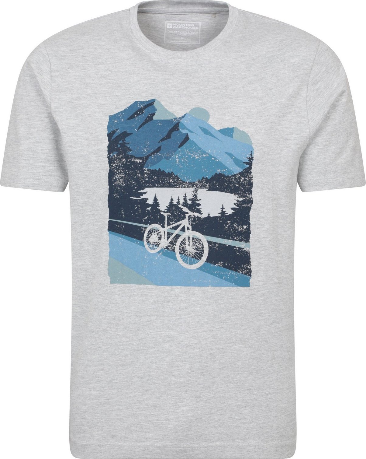 Mountain Warehouse - T-Shirt für Herren (Mittelgrau)