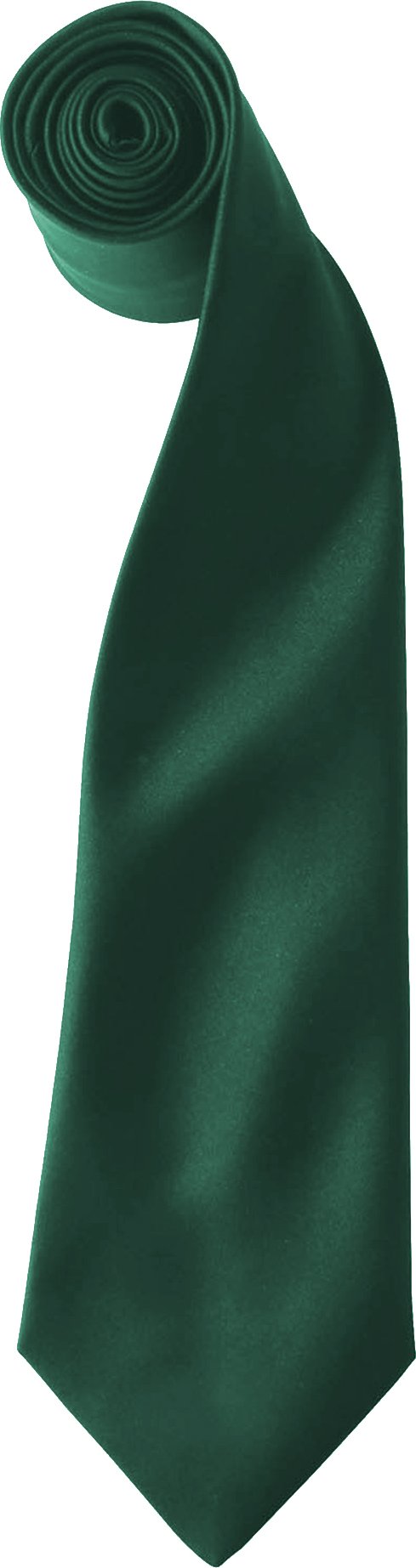 Thumbnail - Premier Colours Herren Satin Clip Krawatte (2er Pack) (Flasche)