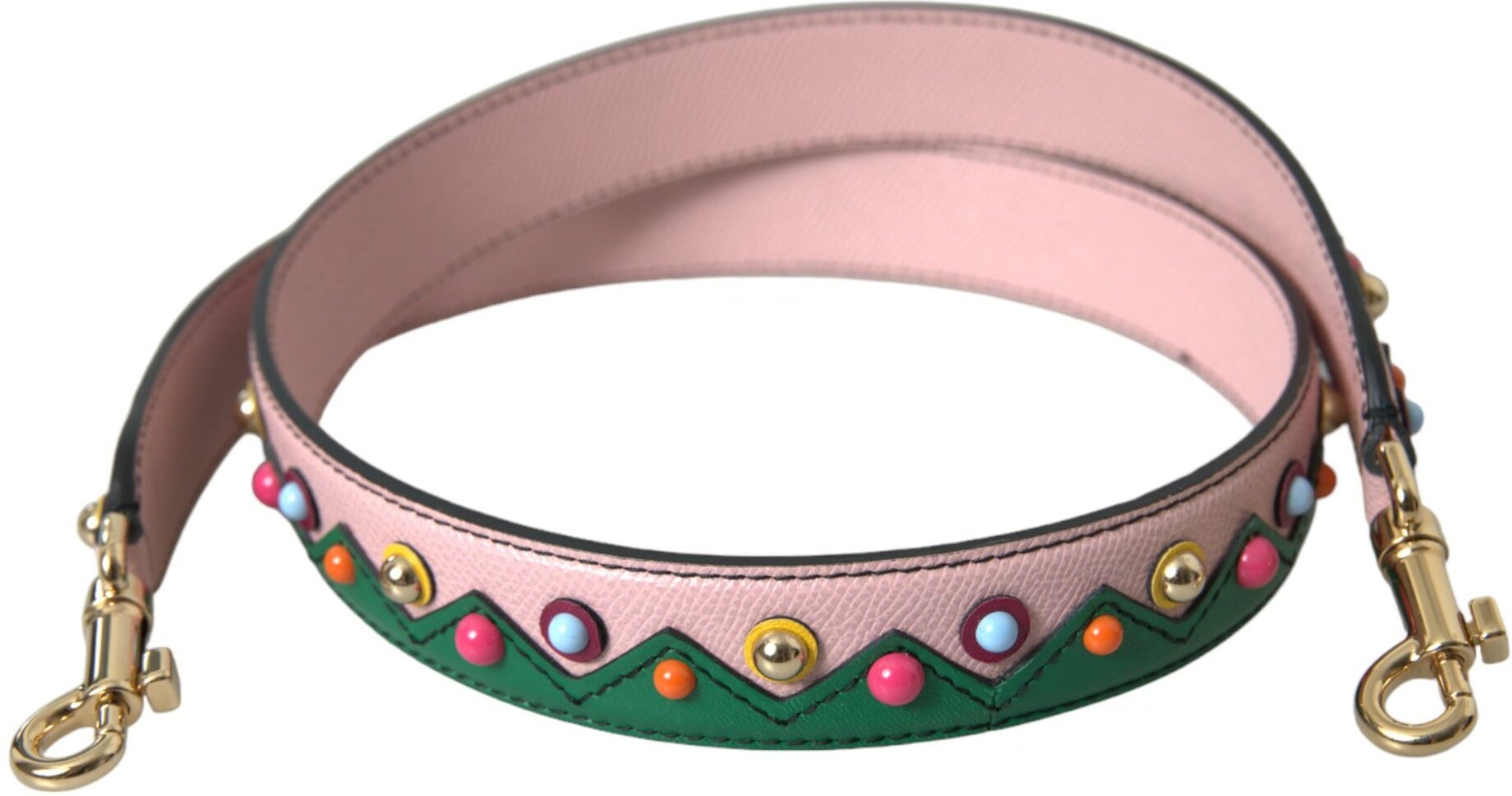 Rosa Leder-Handtaschen-Zubehör Schultergurt