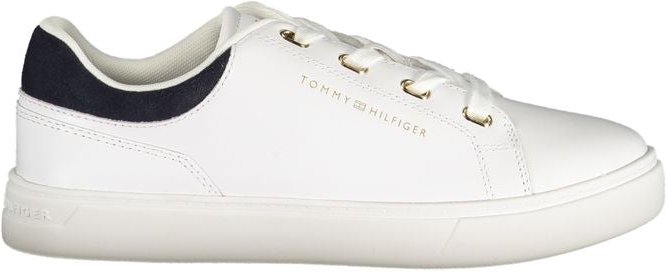 Tommy Hilfiger Bianco Polyurethan Damen Sneaker