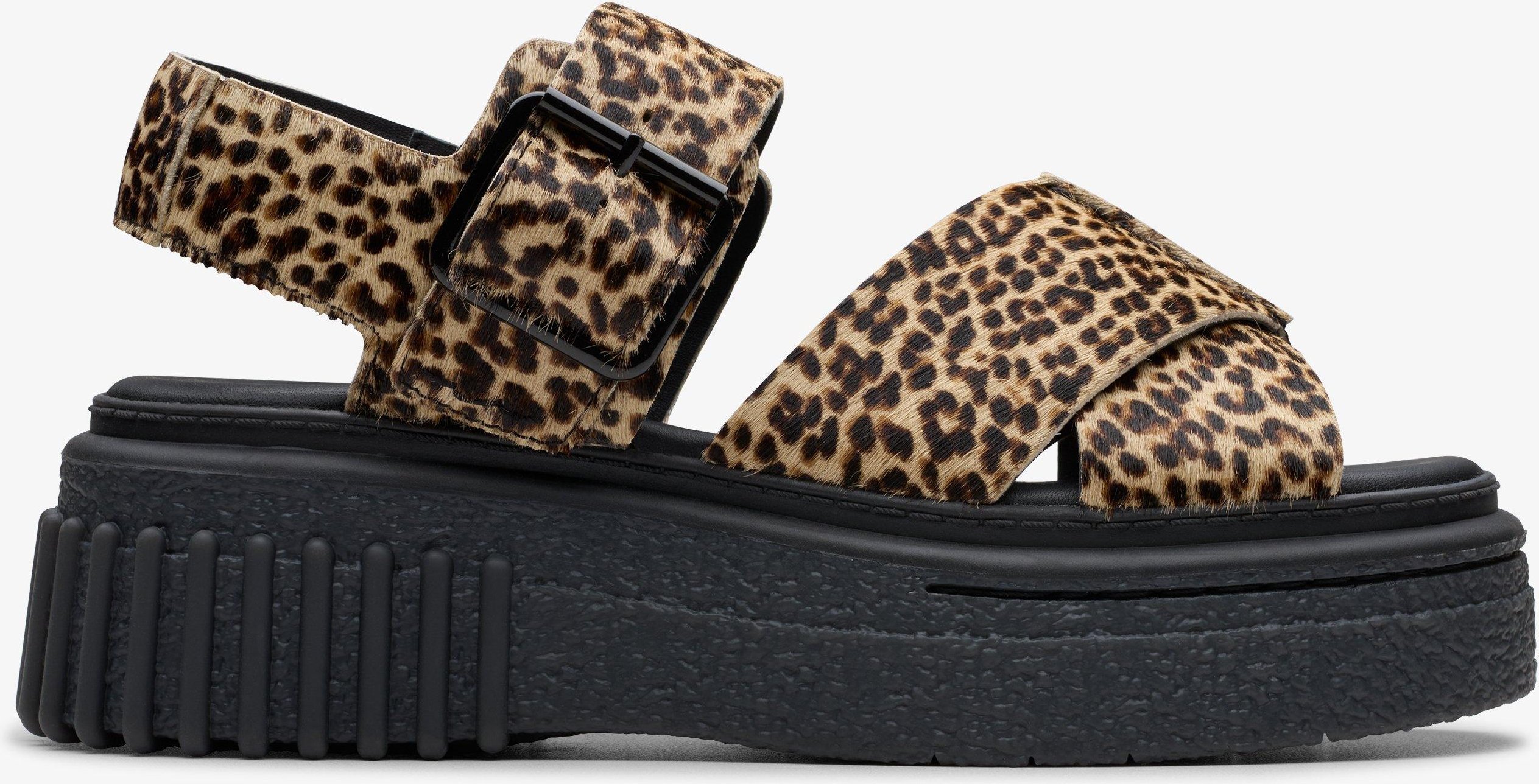 Evamar Wunsch Leopardenprint Sandalen