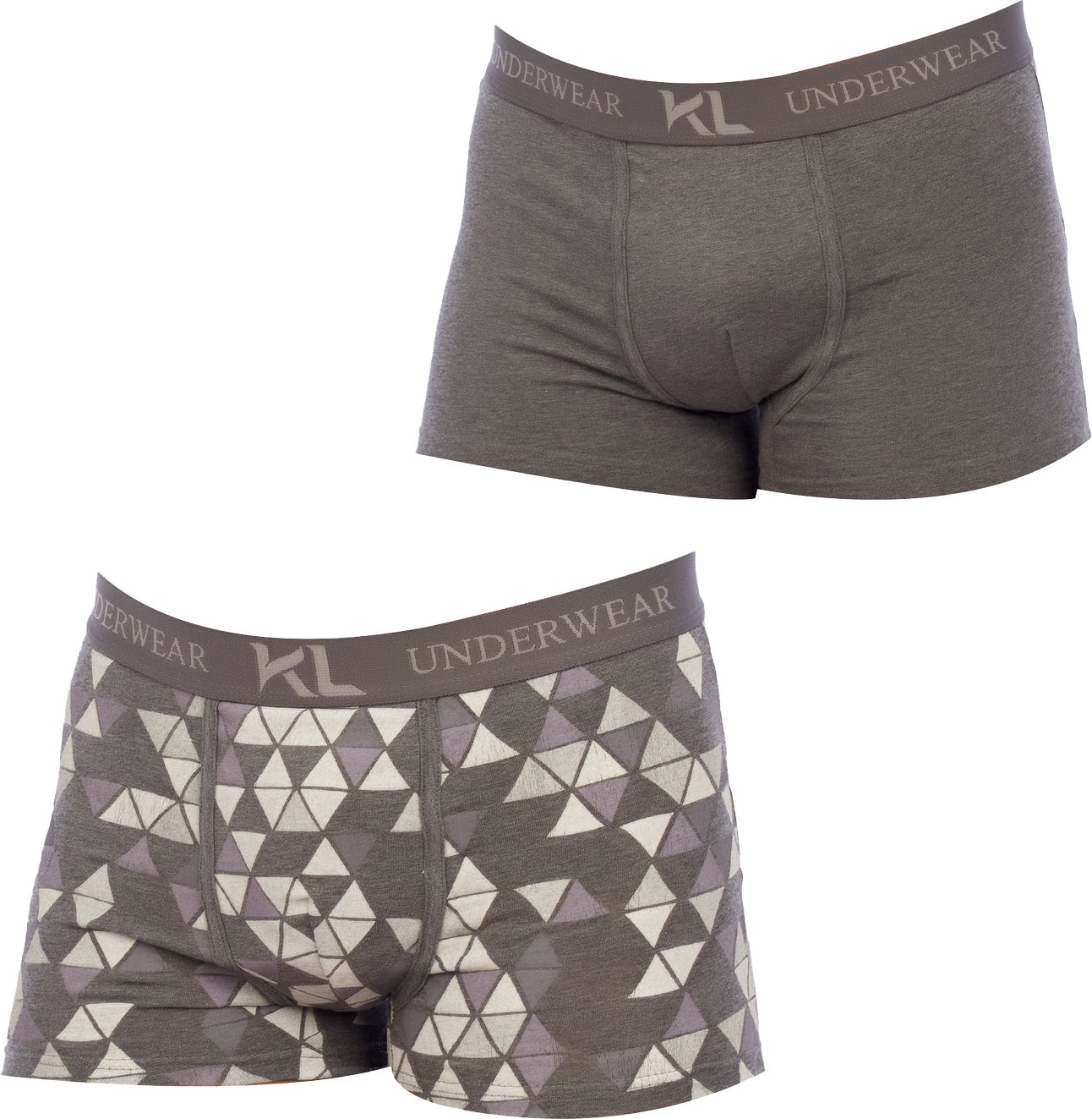 Pack-2 Boxershorts aus atmungsaktivem Stoff KLB2 Herren