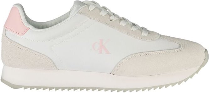 Calvin Klein Bianco Leder Damensneaker