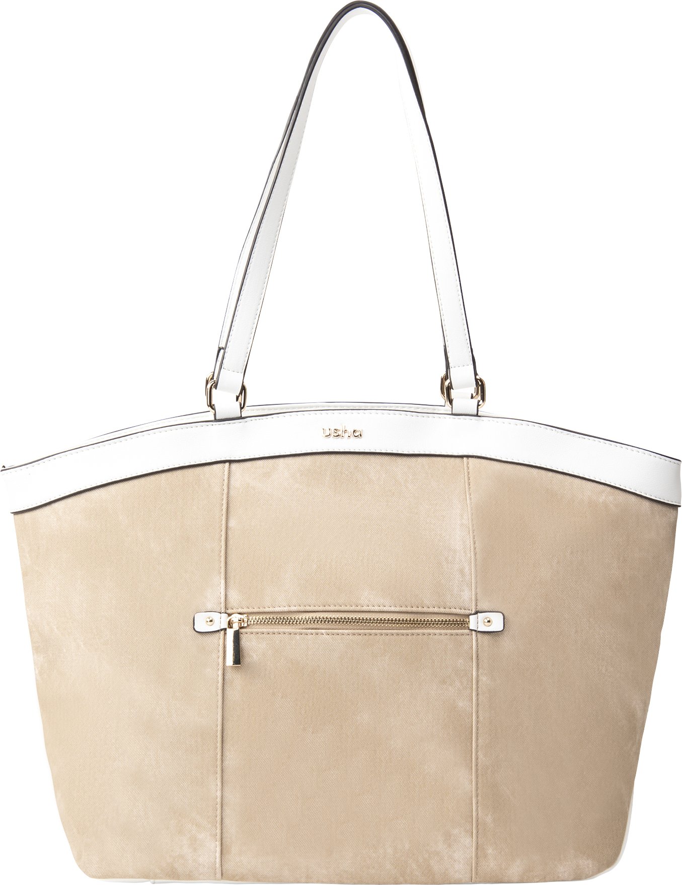 usha Shopper-Tasche Damen weiss
