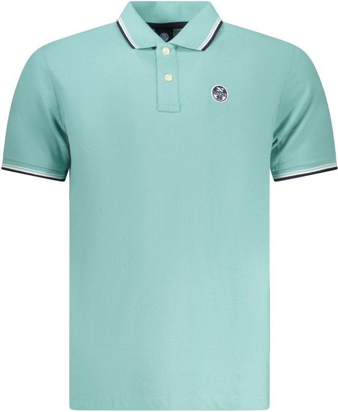 North Sails Azzurro Baumwolle Herren Poloshirt