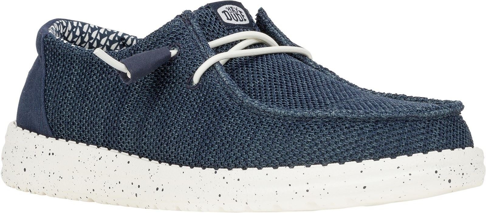 HEYDUDE Wendy Stretch Mesh Polyester Damen Navy Loafers