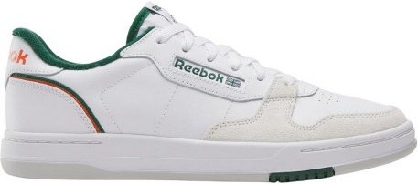 Reebok - Herren/Damen Unisex Sneaker "Phase Court", Wildleder (Weiß/Grün)