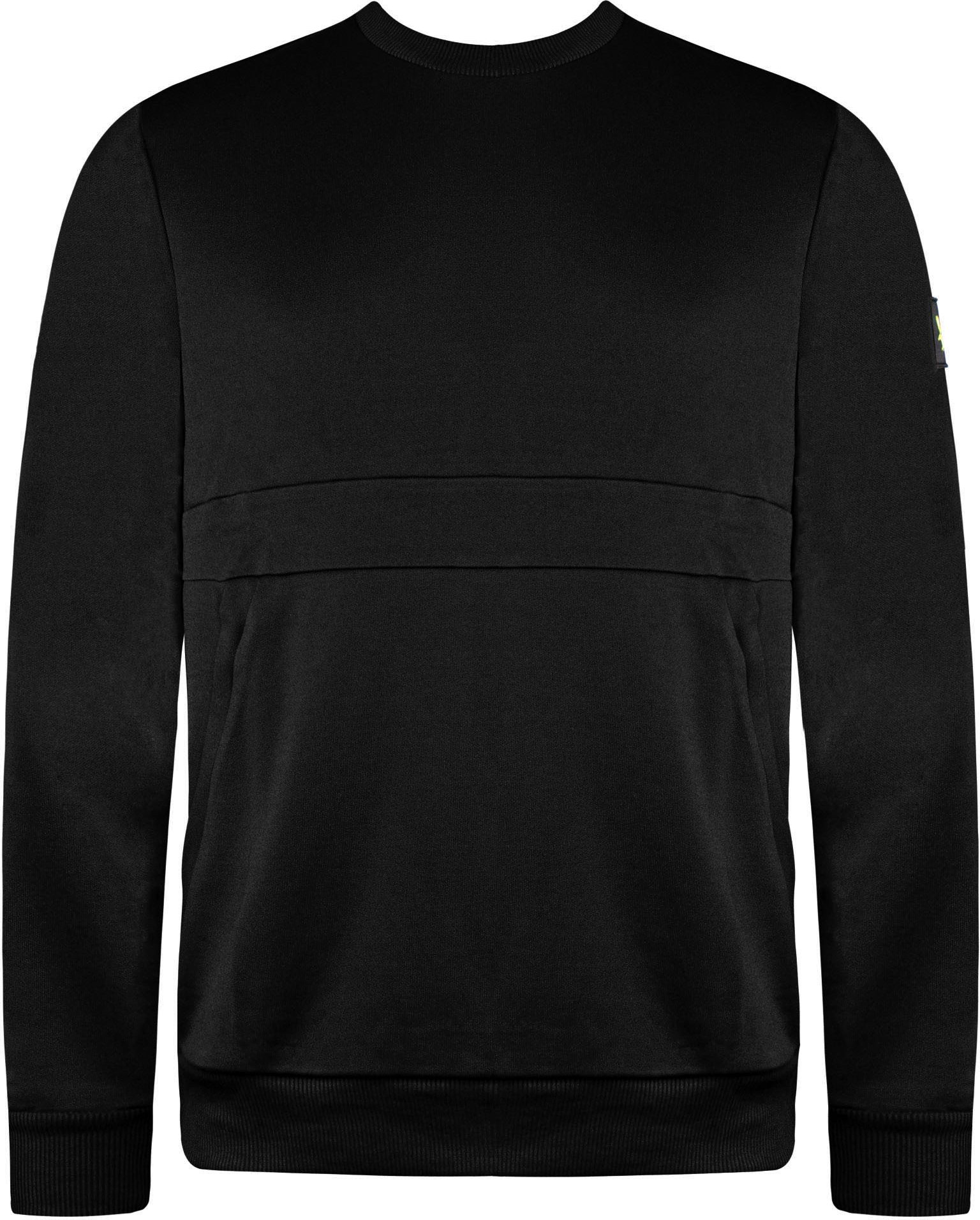 Lyle & Scott Pocket Mens Black Pullover