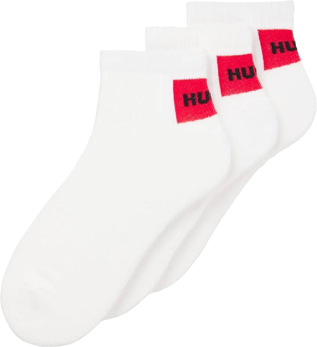 Hugo - Knöchelsocken für Herren (3er-Pack) (Weiß)