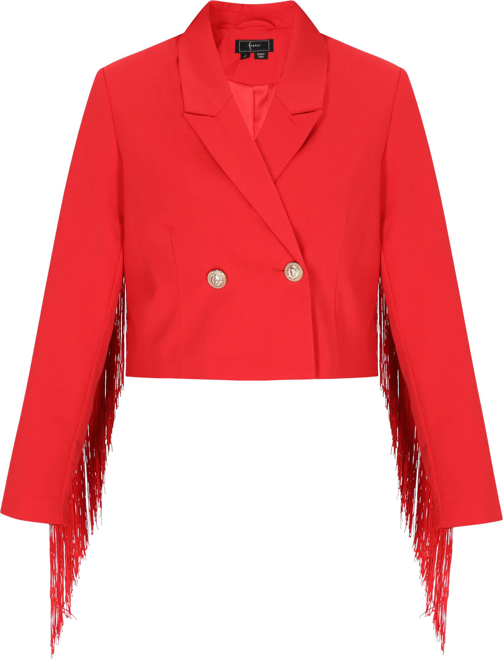 Thumbnail - Faina Blazer Frauen Rot