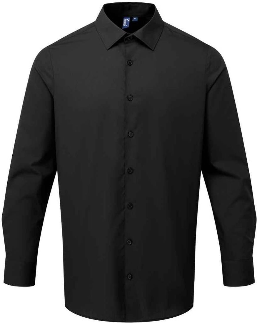 Premier - "Recyclight" Hemd für Herren Langärmlig ()