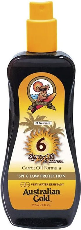 Sunscreen Spf6 Spray Carrot Oil Formula 237 ml