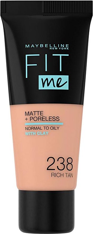 Fit Me Matte+poreless Foundation #238-rich Tan 30 ml