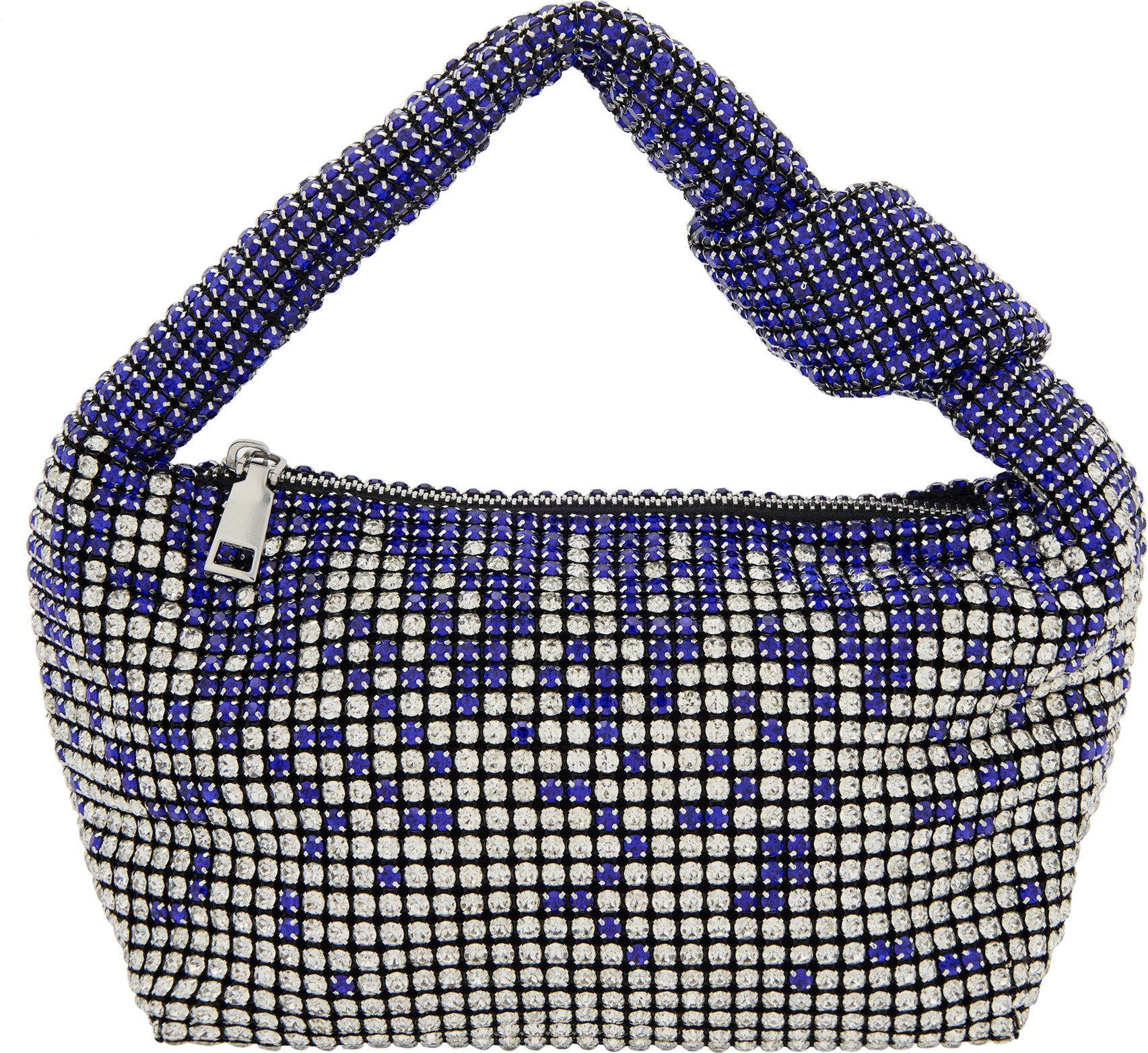 Mymo Handtasche Handtasche Frauen Königsblau Silber