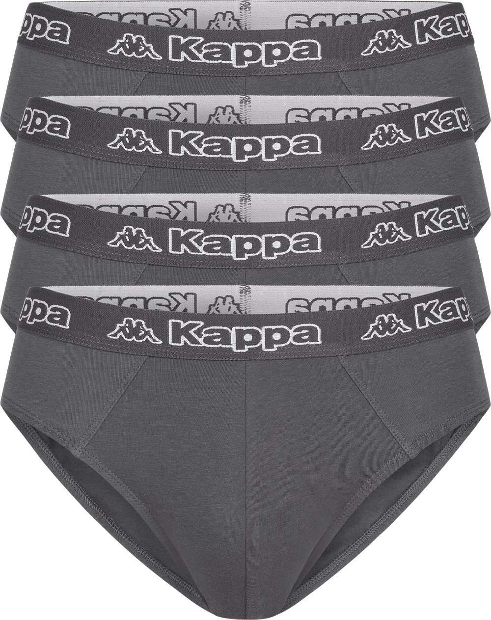 Kappa 4er Set Slip in Anthrazit