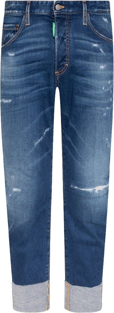 Dsquared2 Sailor Style Blue Jeans
