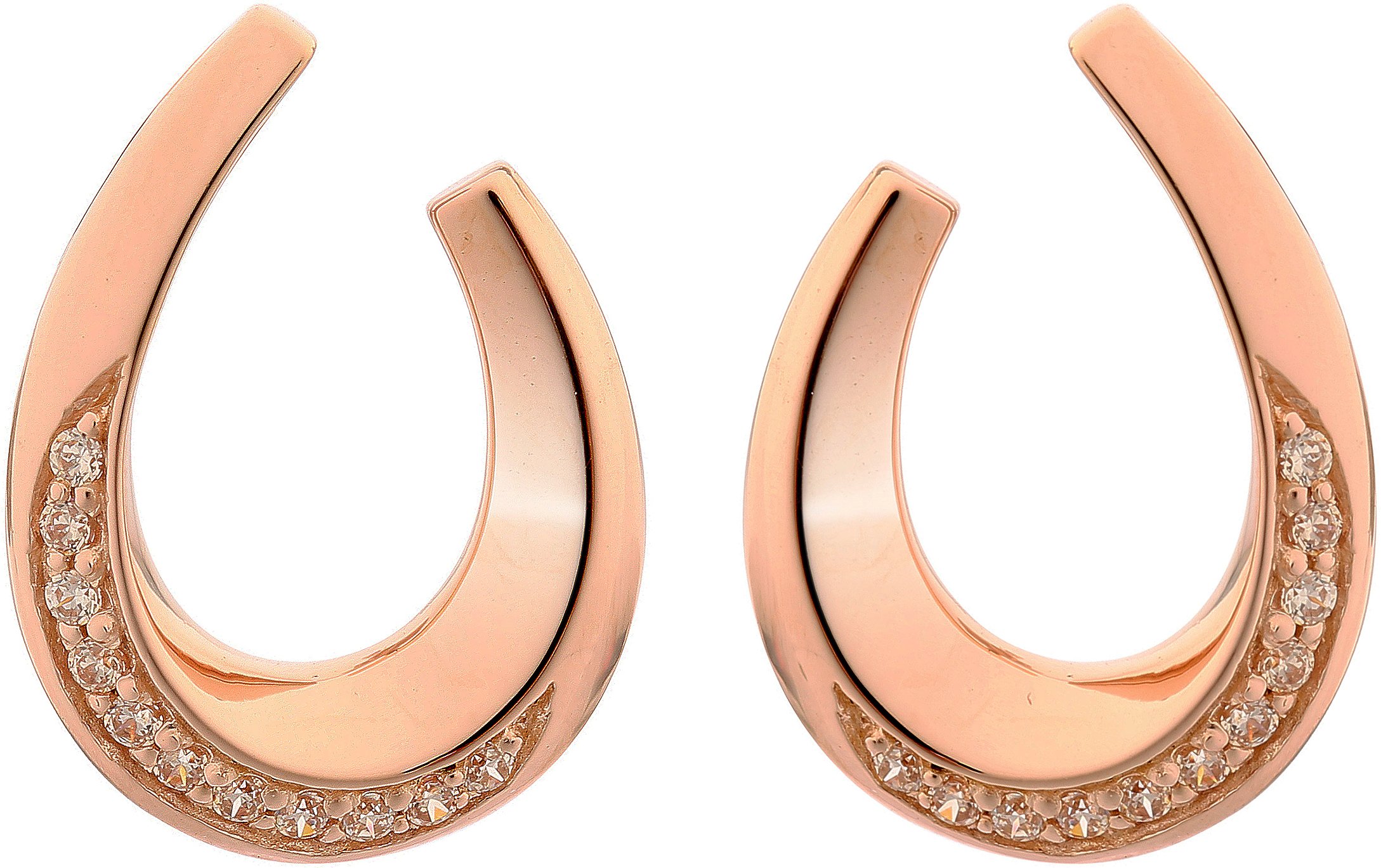 Orphelia 'Krista' Ohrstecker für Damen, 925er Sterlingsilber, Rosé, zo-7366