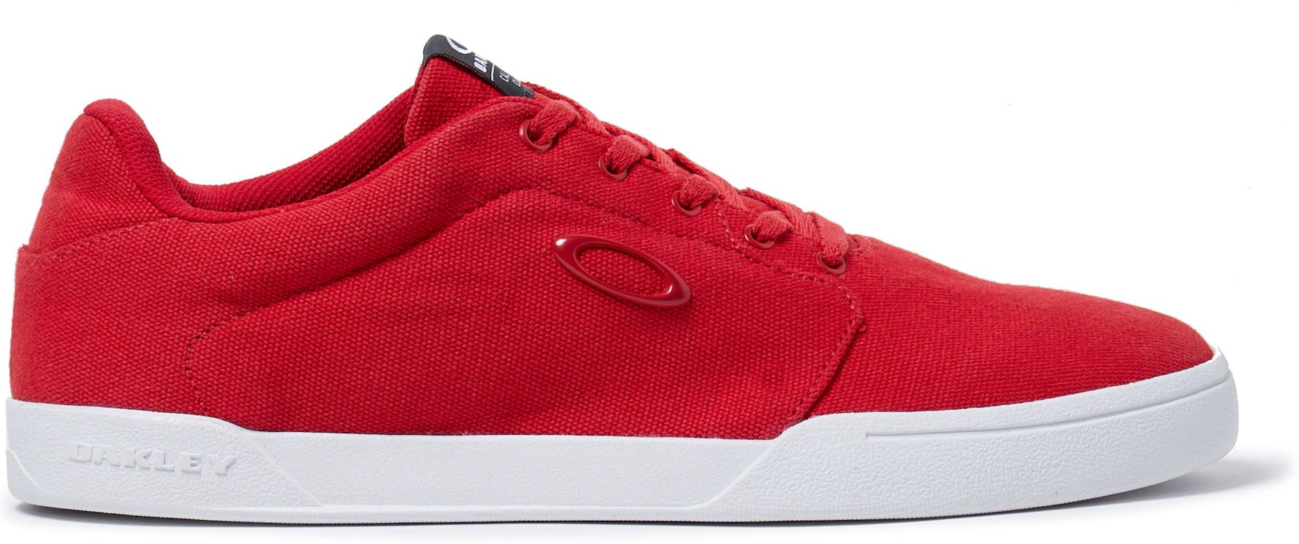 Oakley Flyer Schnüre-up Red Canvas Herren Plimsolls 13551 465
