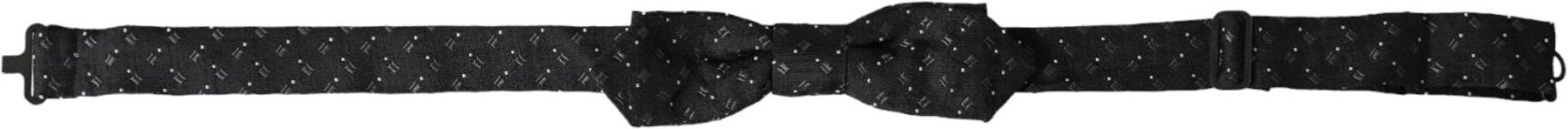 Schwarze Fliege mit weißen Punkten