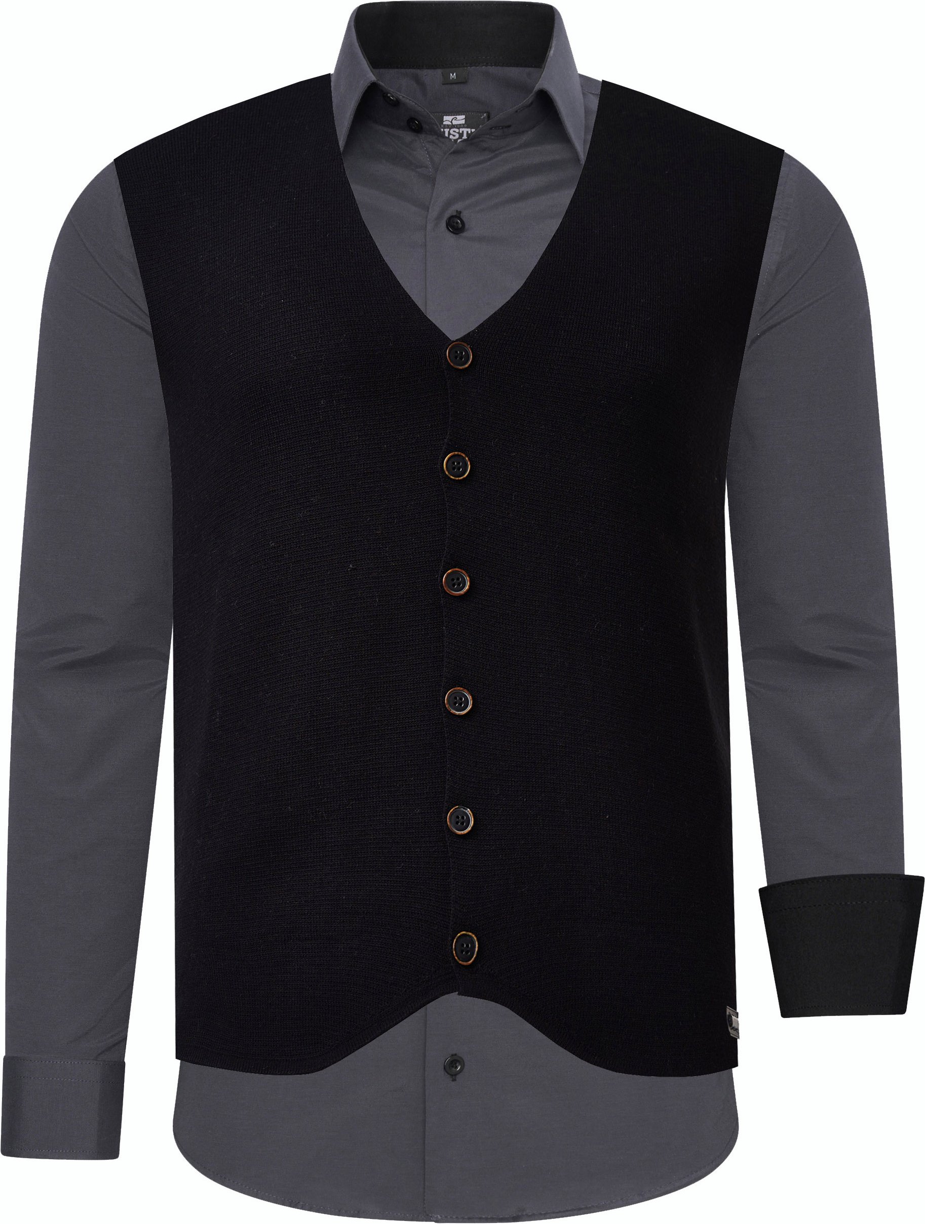 Hemd mit Weste 2er Set