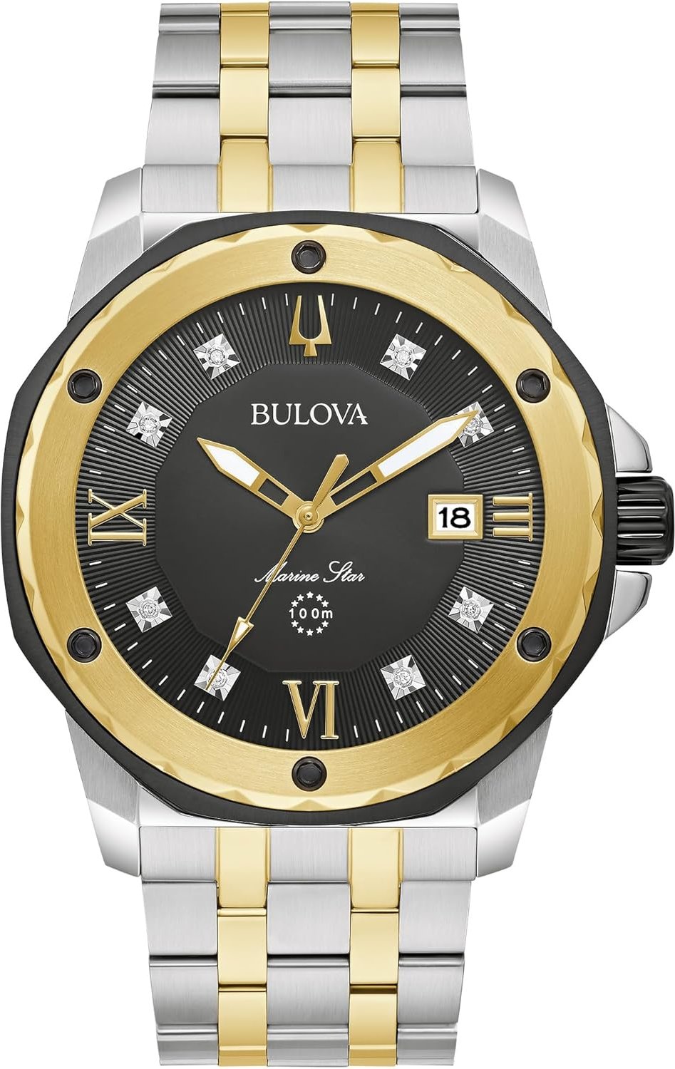 Bulova Marine Star Herren Mehrfarben Uhr 98D175