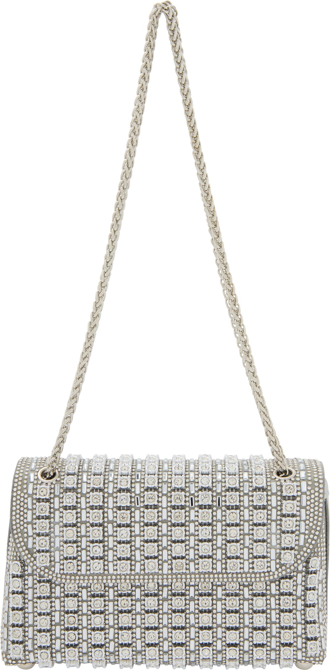 Faina Klappentasche Klappentasche Frauen Silber