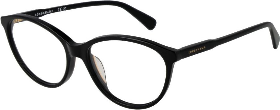 Schwarze Acetatbrille (Rahmen)