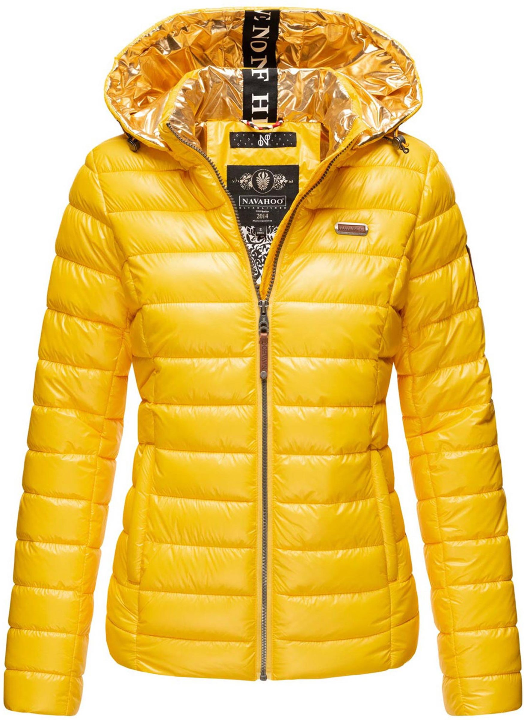 Navahoo Damen Steppjacke Aureliana – Modern, Stylisch & Bequem mit Kapuze