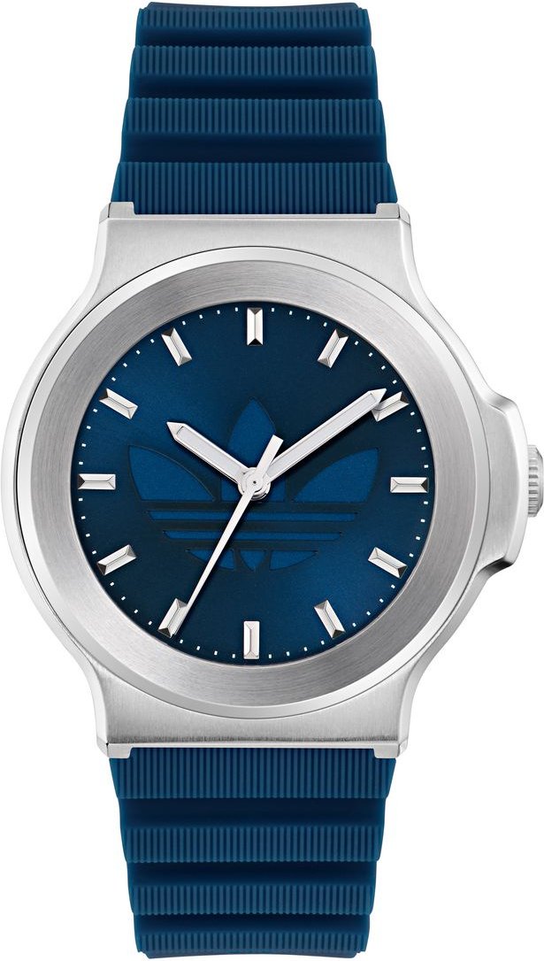 Adidas Originals Expression Drei Unisex Blaue Uhr AOFH25502