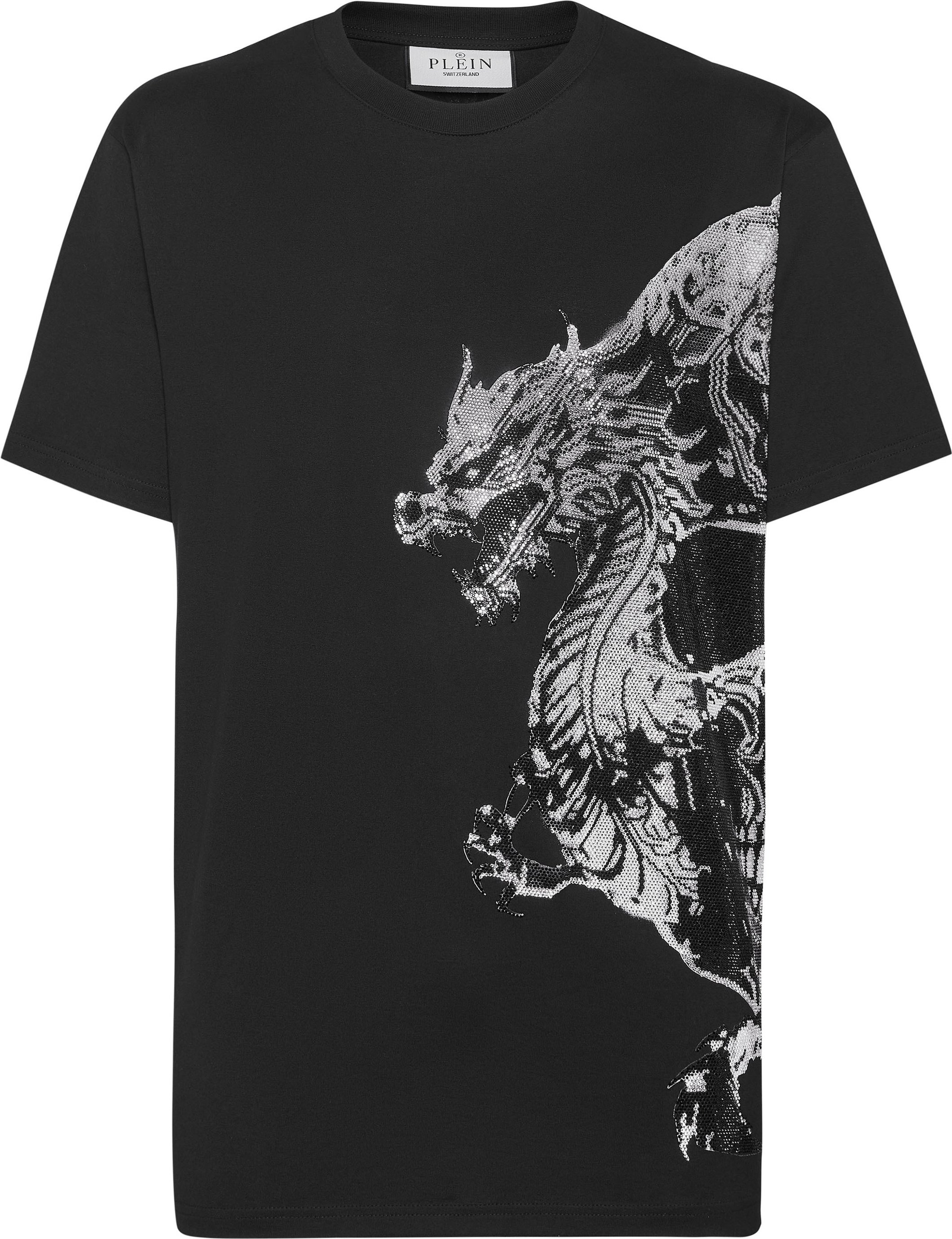 T-Shirt Rundhalsausschnitt Skull