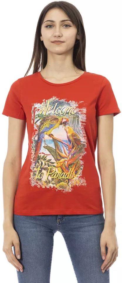 Papagei Grafik Kurzarm-T-Shirt