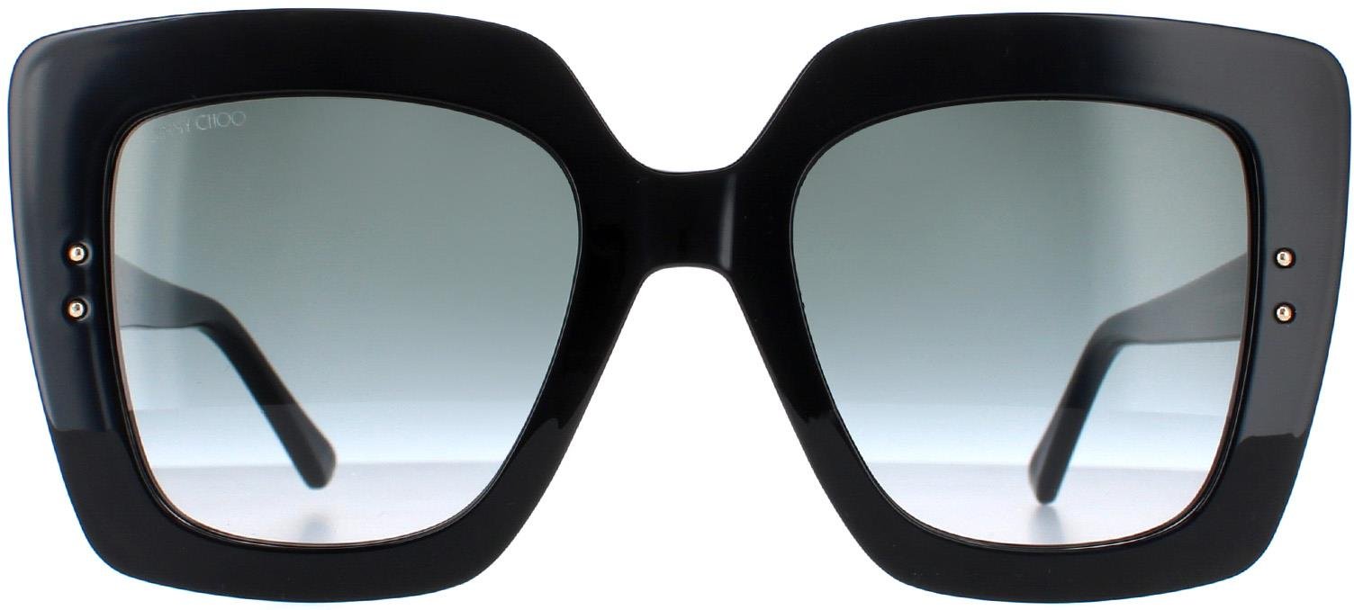 Jimmy Choo Square Womens Schwarz Dunkelgrau Gradient AURI/G/S