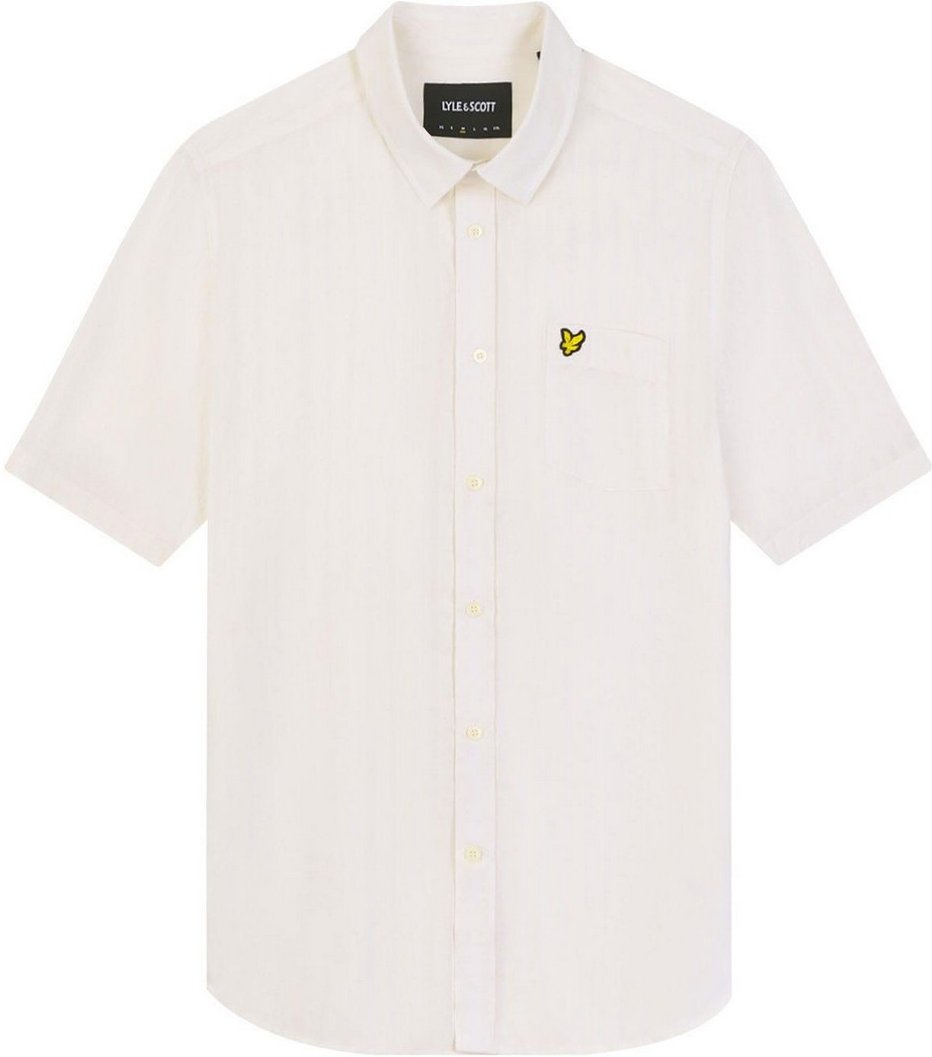 Lyle & Scott - Hemd für Herren kurzärmlig (Weiß)