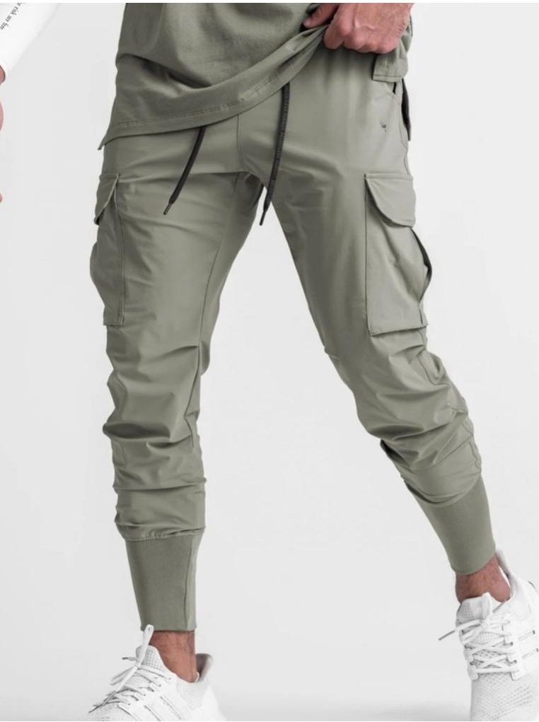 Thumbnail - Herren Plus-Size Jogginghosen mit Taschen und Kordelzug