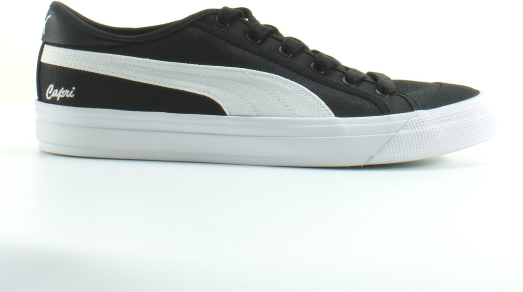 Thumbnail - Puma Capri Black Canvas Herren Schnürungstrainer 369246 01