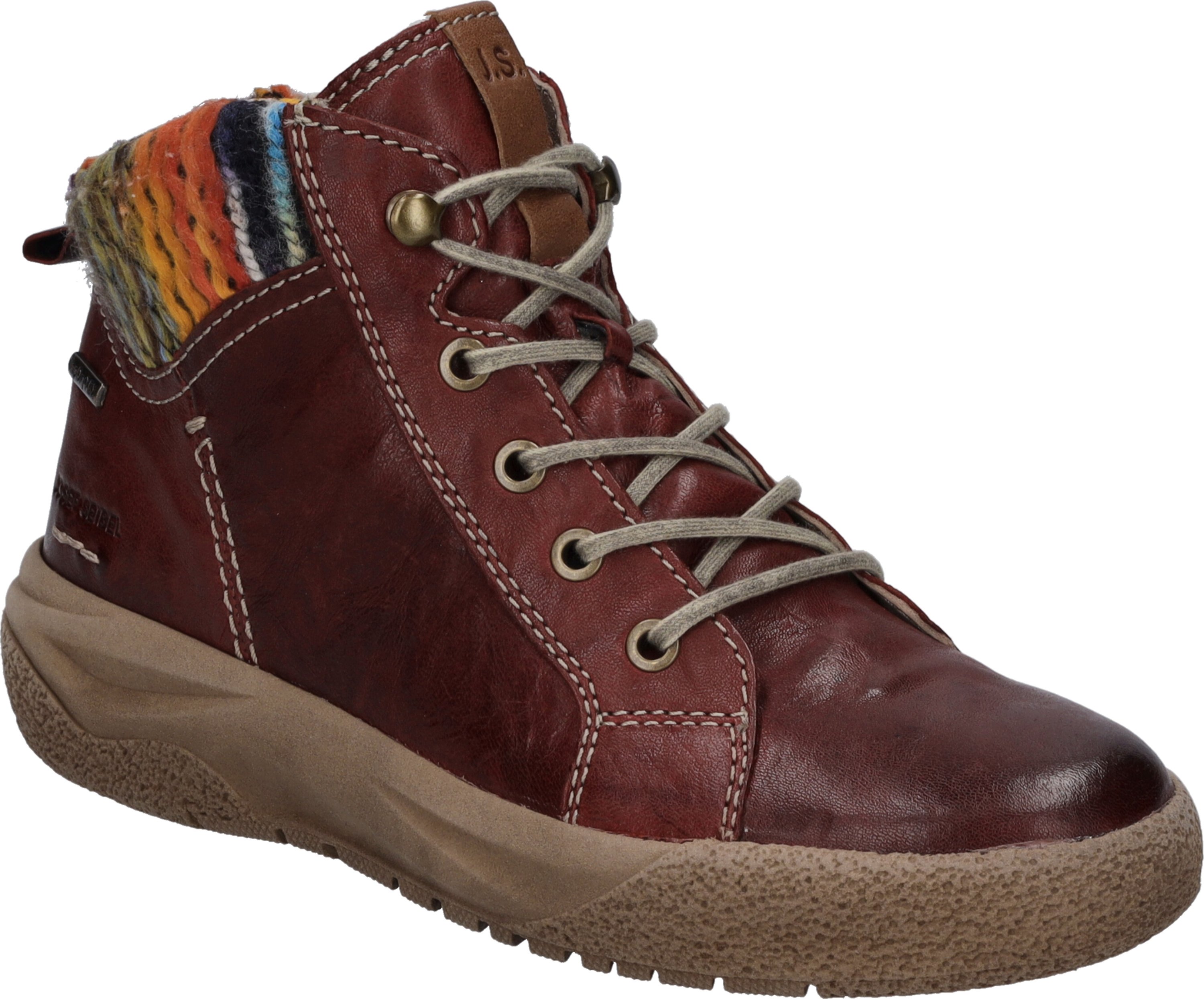 JOSEF SEIBEL Alina 52 | Stiefelette für Damen | Rot Alina 52, bordo-kombi