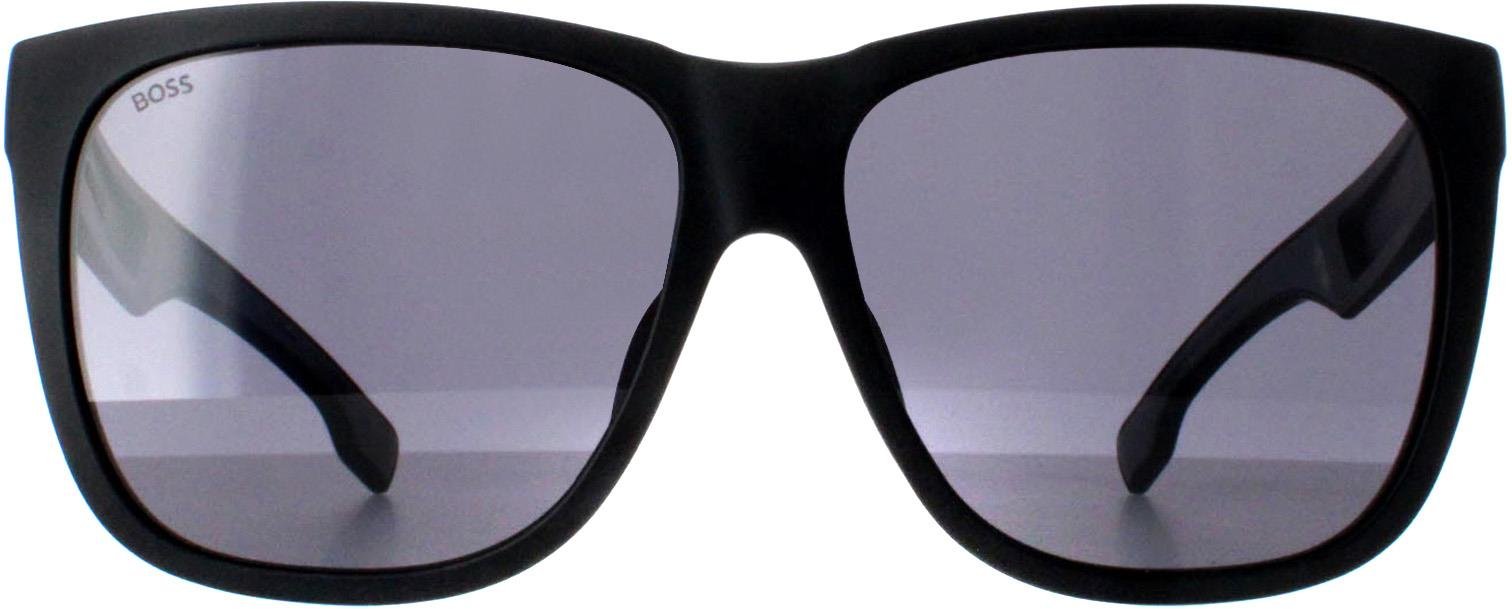 Hugo Boss BOSS 1453/F/S O6W mattschwarz grau dunkelgrau Sonnenbrille