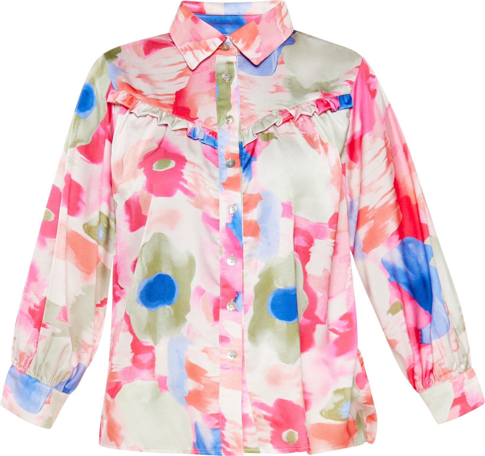 Thumbnail - FELIPA Hemd Frauen Mehrfarbig Rosa