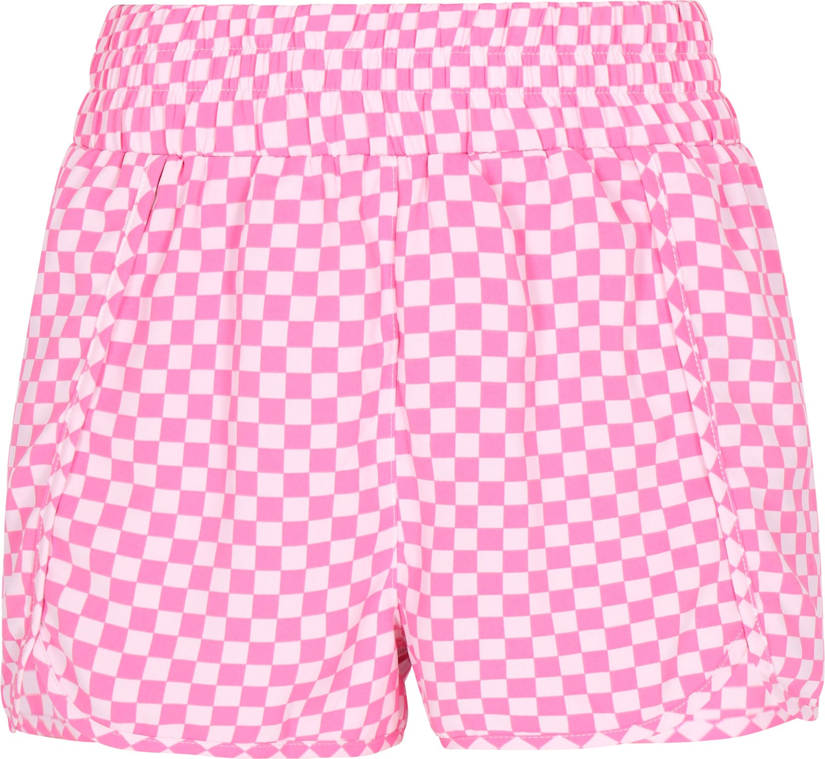 Mymo Shorts Frauen rosa weiß