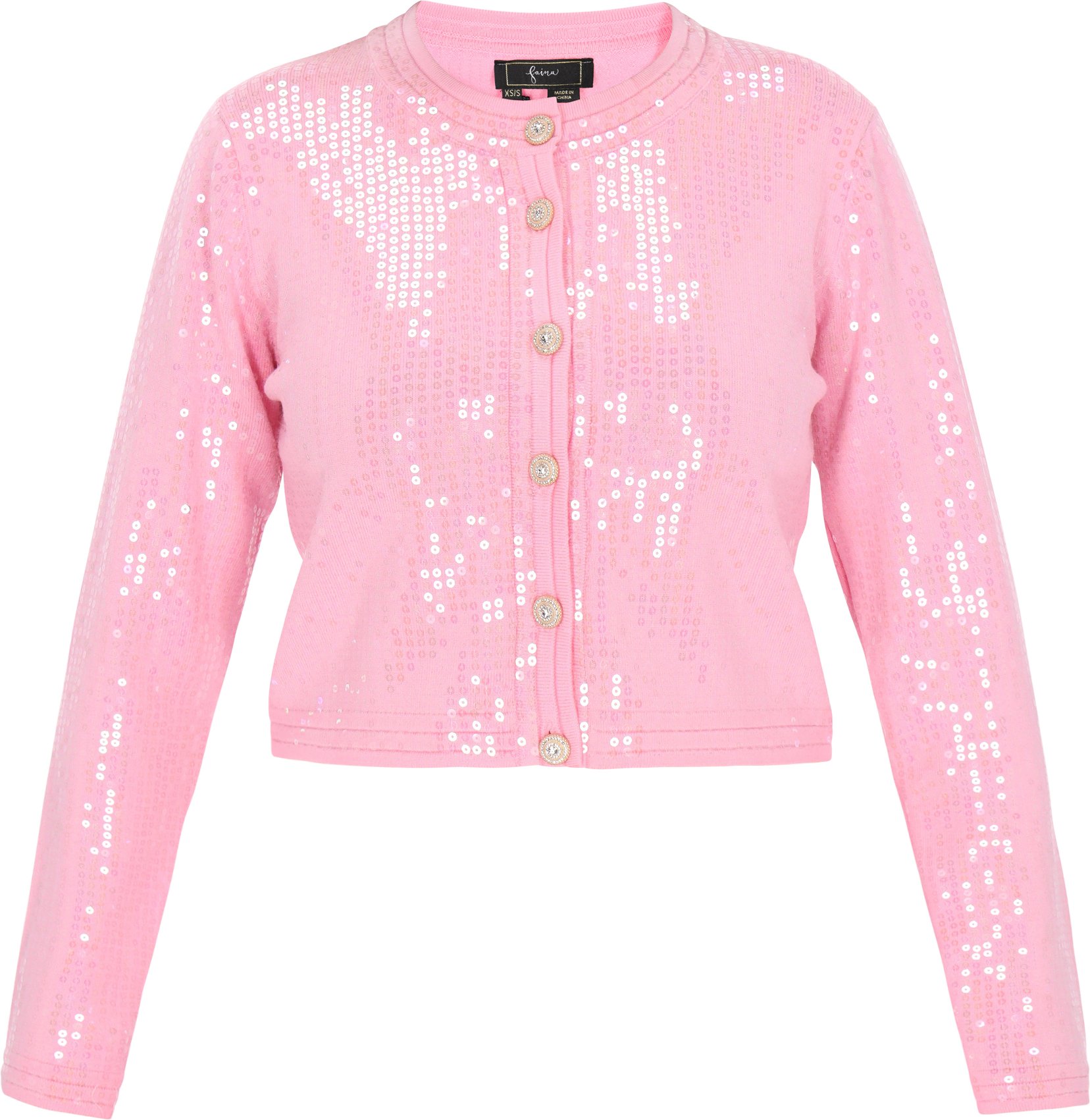 Faina Strickjacke Frauen Rose