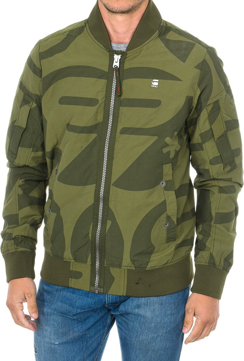 Thumbnail - Bomberjacke mit kontrastierendem Netzfutter innen D01253 man